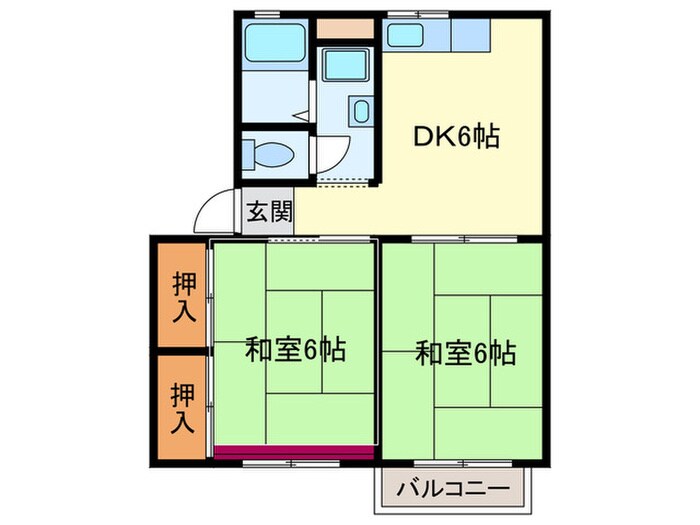 物件間取画像