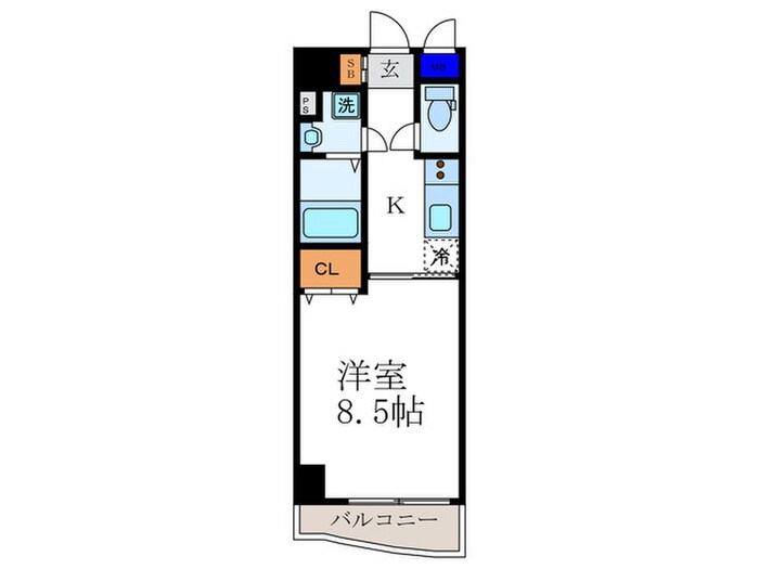 ＰＲＩＭＯＲＥＧＡＬＯ西京極の物件間取画像