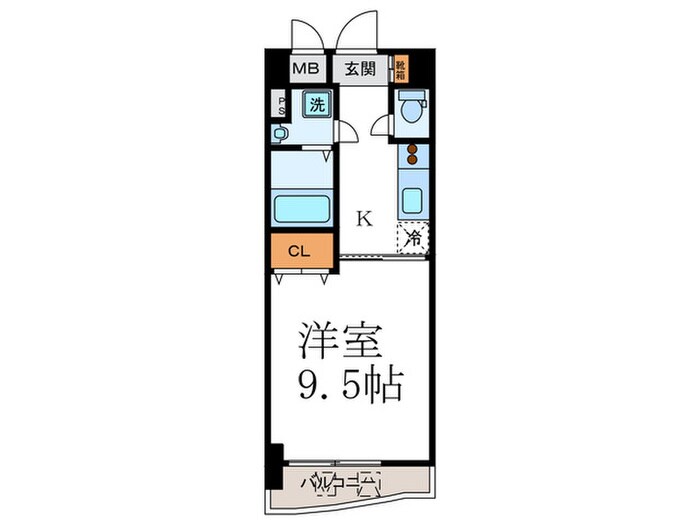 ＰＲＩＭＯＲＥＧＡＬＯ西京極の物件間取画像