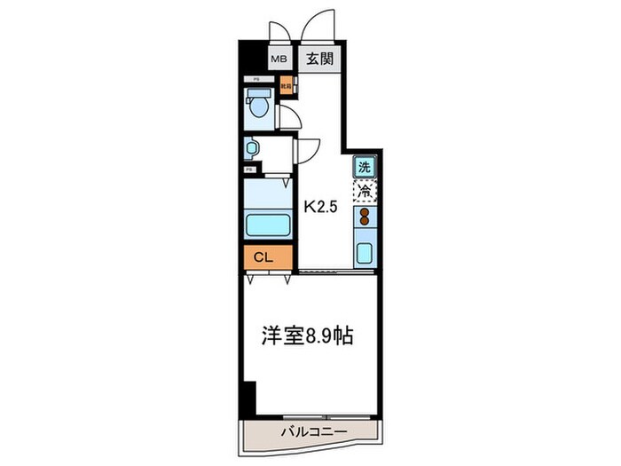 ＰＲＩＭＯＲＥＧＡＬＯ西京極の物件間取画像