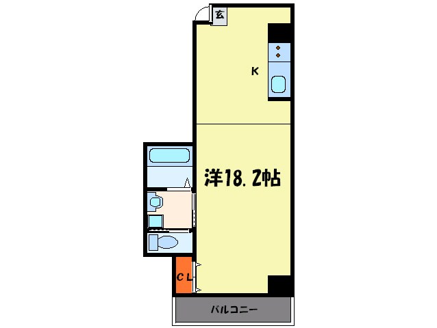 リンツ御池の物件間取画像