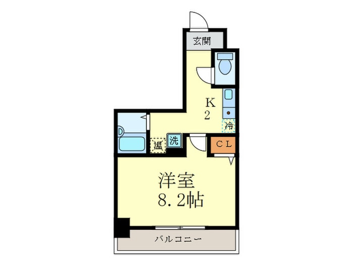 アティ今出川の物件間取画像