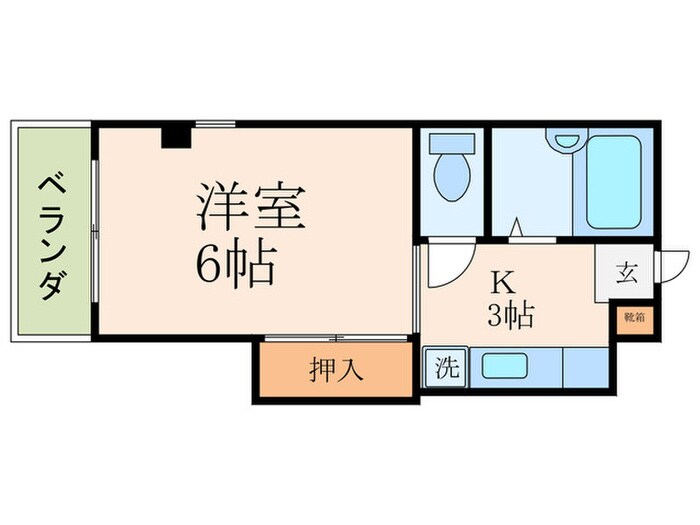 ジュネス寺島の物件間取画像