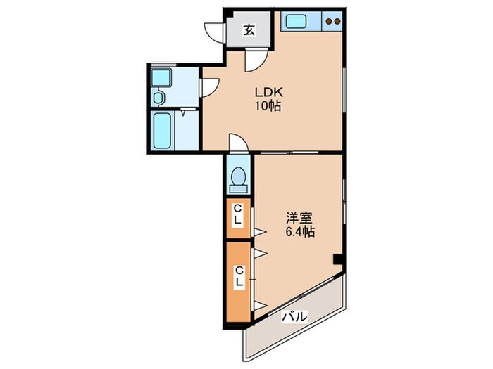 マンション華の物件間取画像