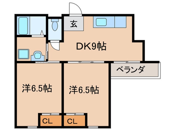 クオリティー嵯峨野の物件間取画像