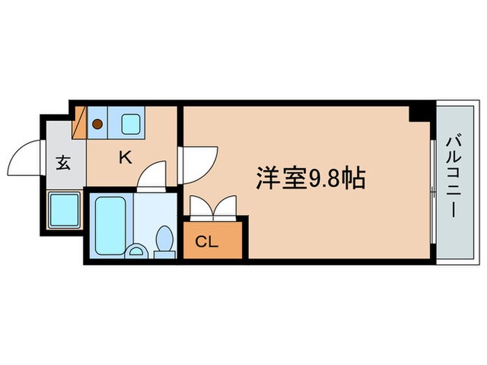 カレッジハウス奥井の物件間取画像