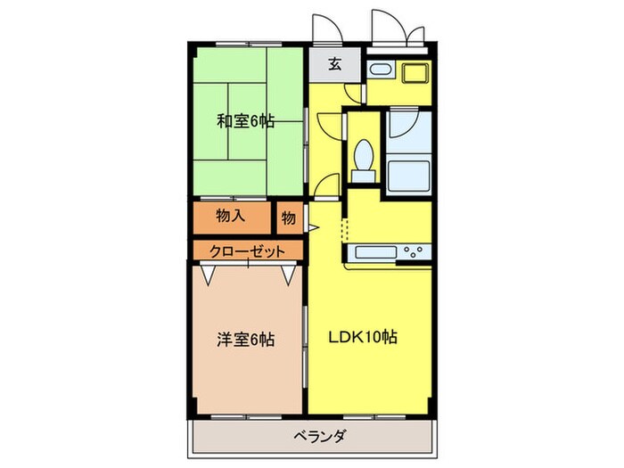 エトワ－ル喜連の物件間取画像