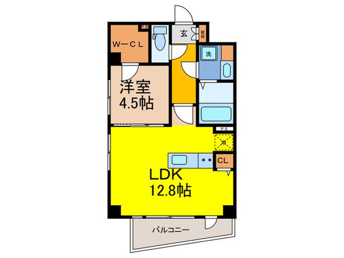 ガゼルノア宝塚武庫川の物件間取画像