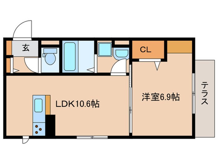 マハロの物件間取画像