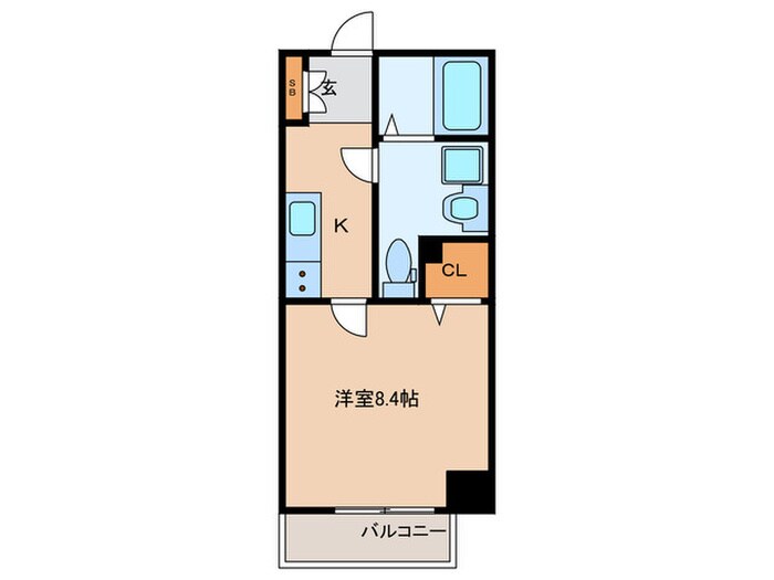 Ｒ　ＳＱＵＡＲＥ東天満の物件間取画像