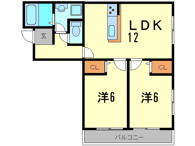 ソレア－ド甲東園の物件間取画像