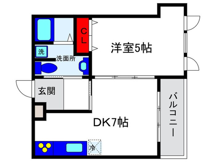 ジュエル曽根東の物件間取画像