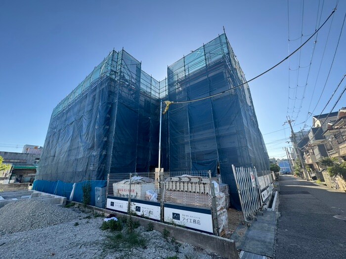 仮)尼崎市稲葉荘1丁目新築ｱﾊﾟ-ﾄの物件外観写真