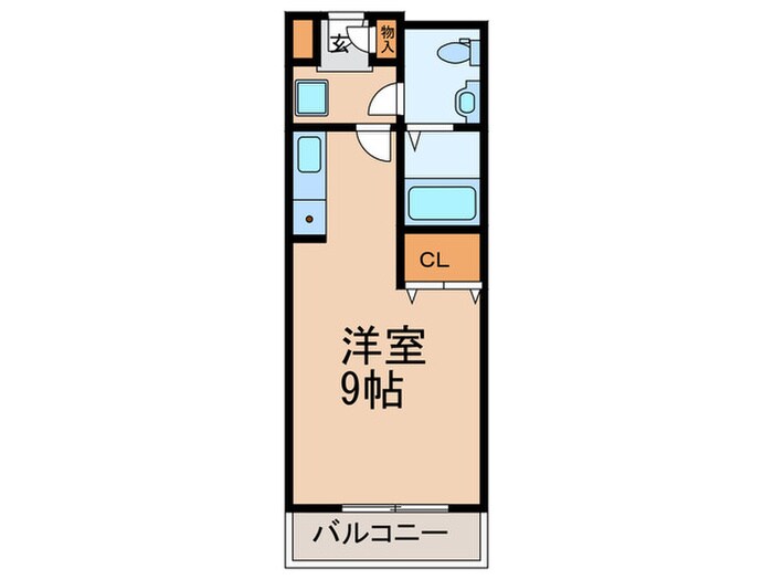エスポワ－ル南桜塚の物件間取画像