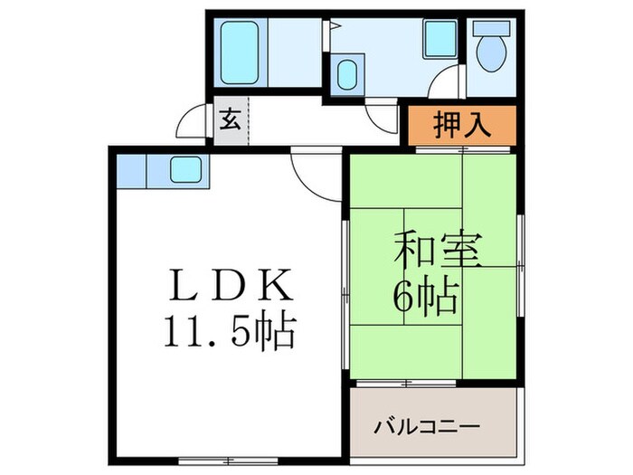 オアシス２１の物件間取画像