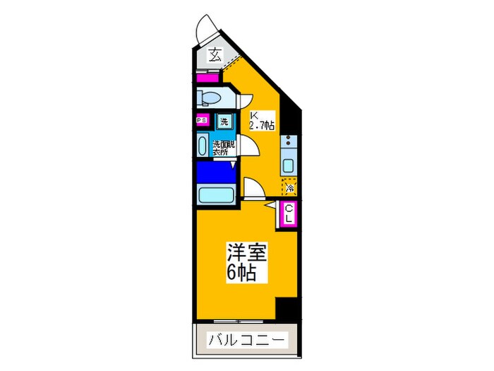 プリメーロ６６の物件間取画像