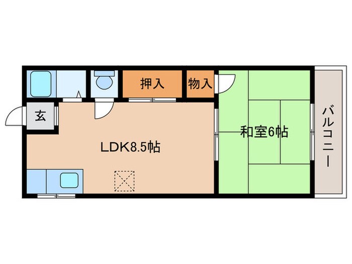 アルク明石の物件間取画像