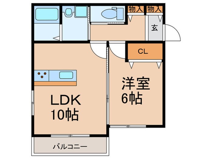 仮）大久保町大窪新築アパートの物件間取画像