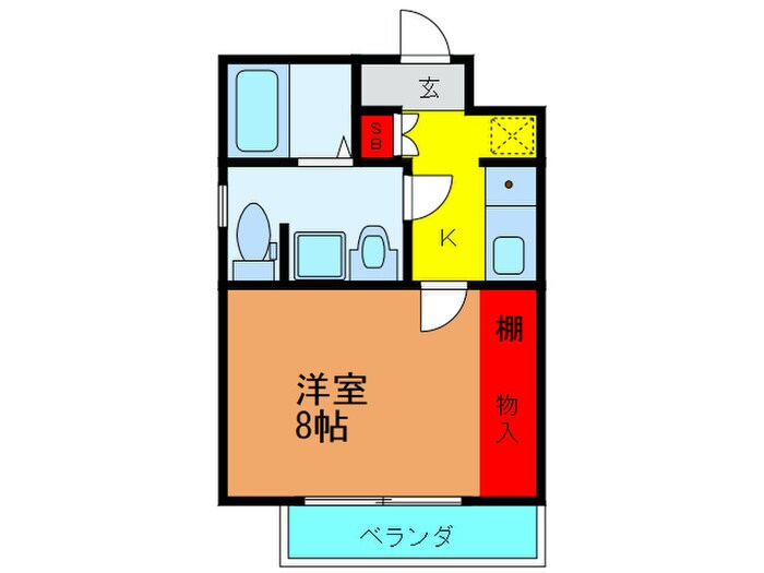 サンロイヤル大阪城北の物件間取画像