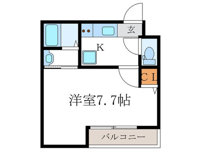 仮)EN西ノ京二条の物件間取画像