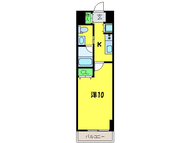 フェニックスレジデンス堺東の物件間取画像