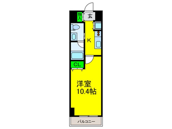 フェニックスレジデンス堺東の物件間取画像