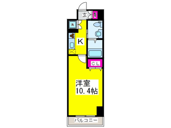 フェニックスレジデンス堺東の物件間取画像