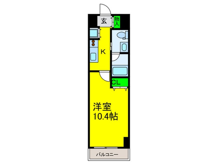 フェニックスレジデンス堺東の物件間取画像