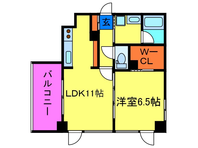 ＶＥＮＴ　ＬＵＸＥの物件間取画像