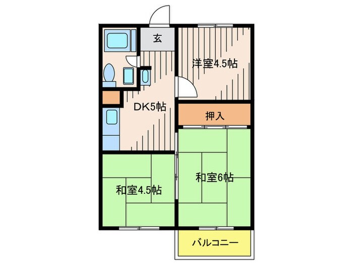 物件間取画像