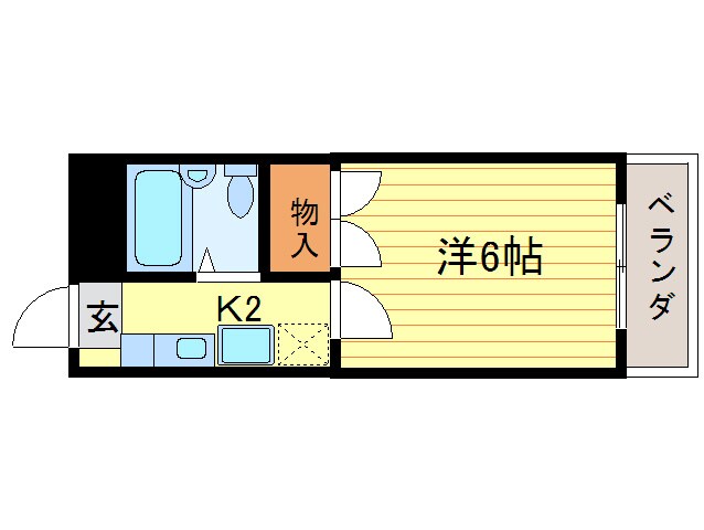 ラ・シャンブルの物件間取画像