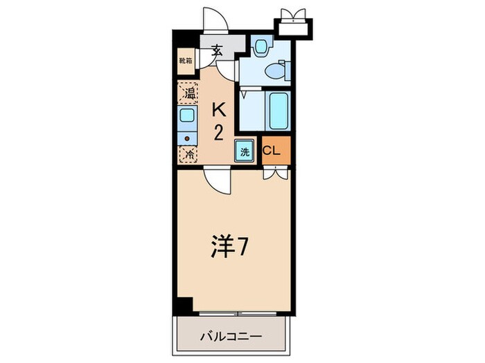 スカイヒル名谷の物件間取画像