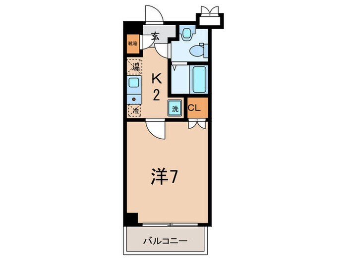 スカイヒル名谷の物件間取画像