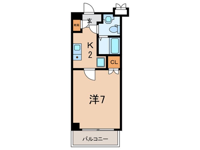 スカイヒル名谷の物件間取画像