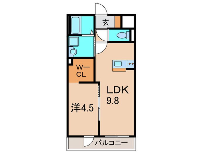 シエルメゾンの物件間取画像