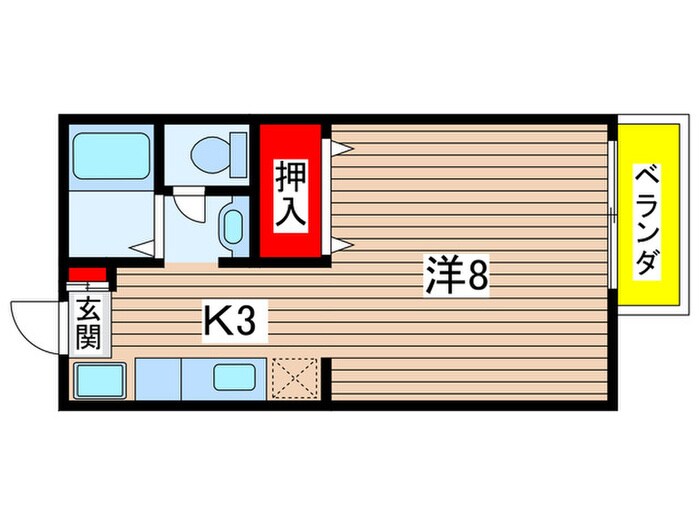 リブレ常盤の物件間取画像
