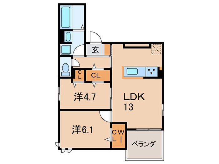 Ｃｉｌｉｅｇｉｏの物件間取画像