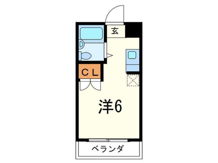 六甲エメラルドハイツの物件間取画像