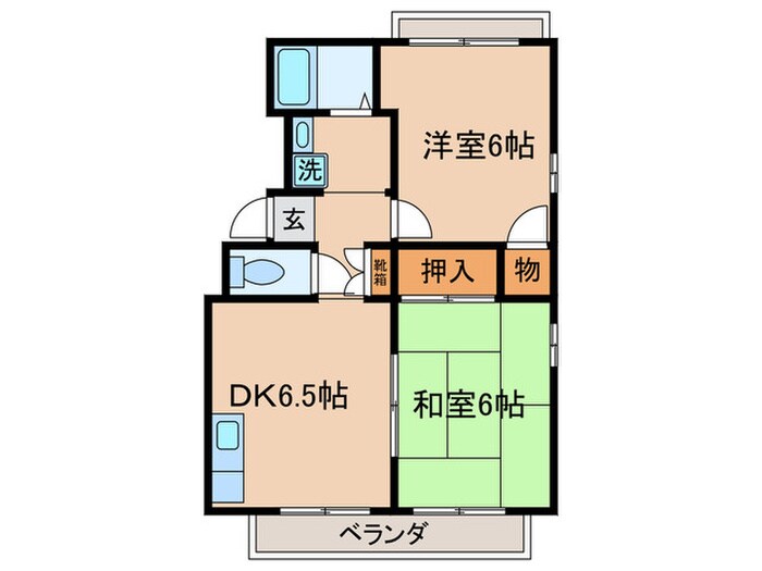 物件間取画像