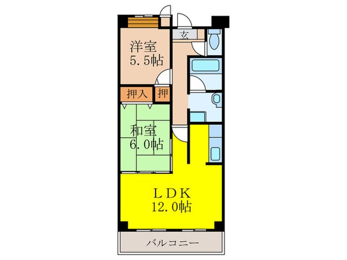 グランシャリオの物件間取画像