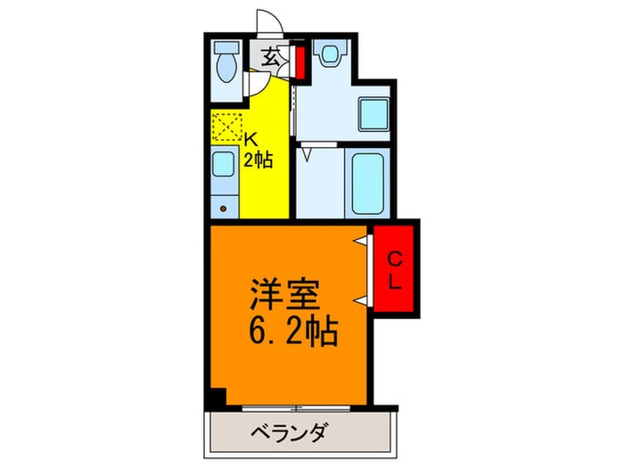 THE ESTATE NAGASEの物件間取画像