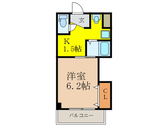 THE ESTATE NAGASEの物件間取画像