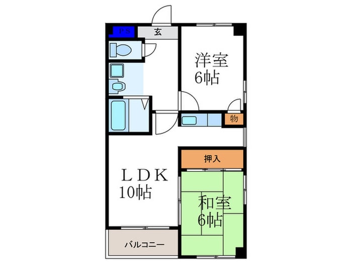 セーブル葛野の物件間取画像