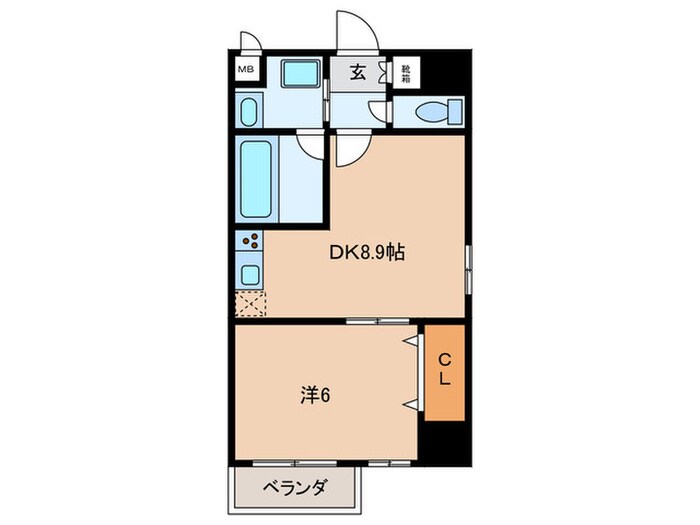 フォルム五条通り（１００６）の物件間取画像