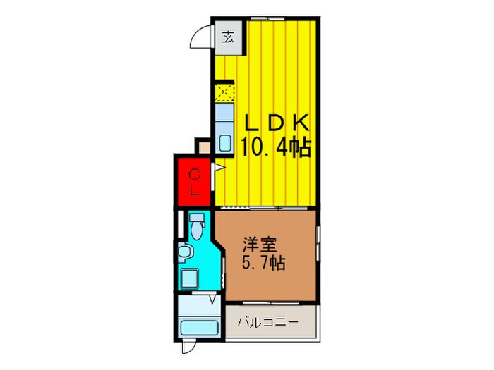 ルミエール　ハタの物件間取画像