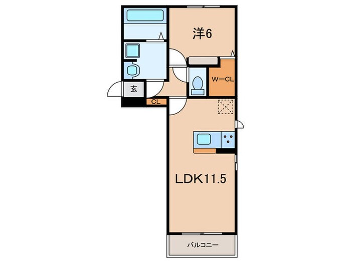 グランアイズの物件間取画像