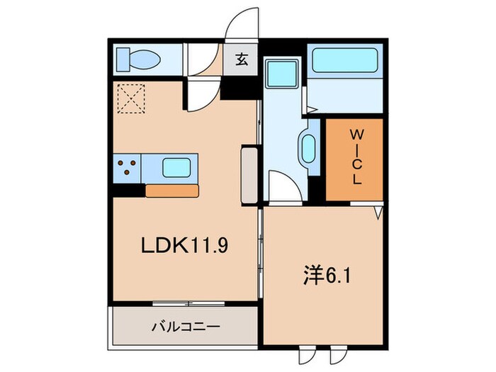 グランアイズの物件間取画像