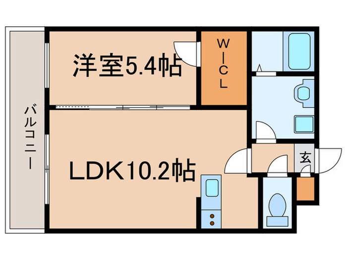 ジーメゾン垂水イースト１の物件間取画像