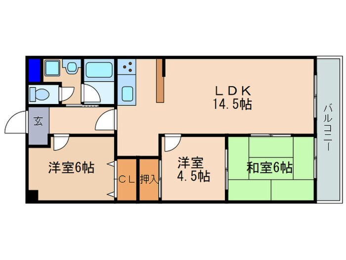 ファミ－ルＤＡＮの物件間取画像