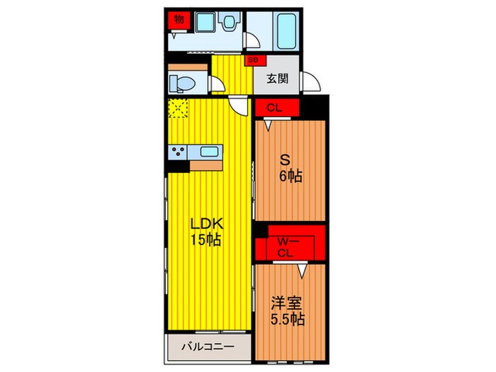 仮)竹内地所株式会社様Mの物件間取画像